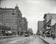 Circa  Hennepin Avenue Minneapolis Our title comes from the sign over the White Sewing Machine Co store